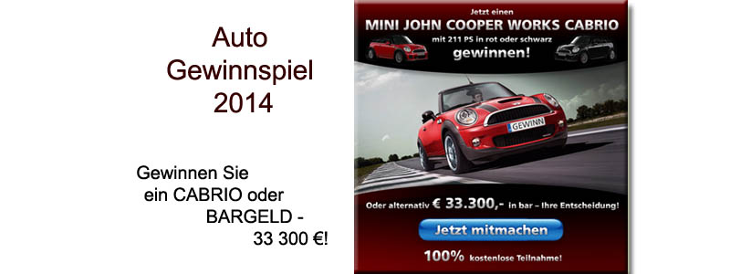 Auto Gewinnspiele SeriГ¶s Auto Gewinnspiele SeriГ¶s
