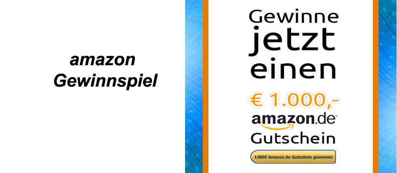 amazon gutschein gewinnen