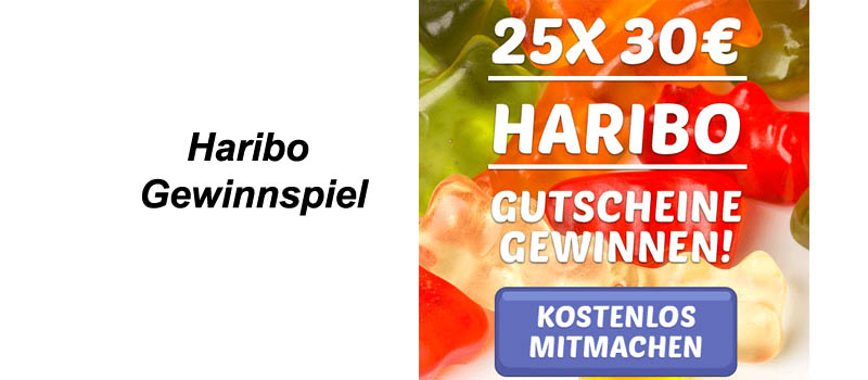 haribo gewinnspiel