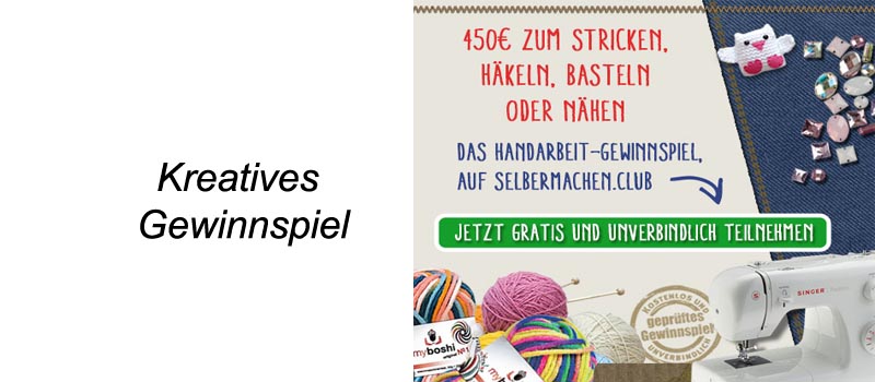 Kreativ Gewinnspiel