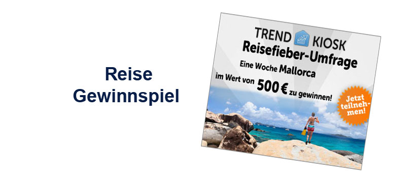 Reisegutschein gewinnen