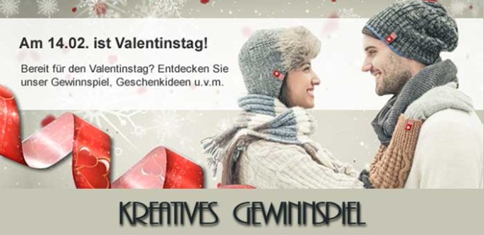 Valentinstag Gewinnspiel
