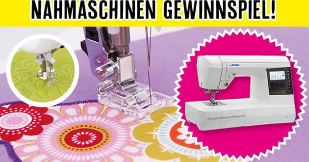 nähmaschine gewinnen