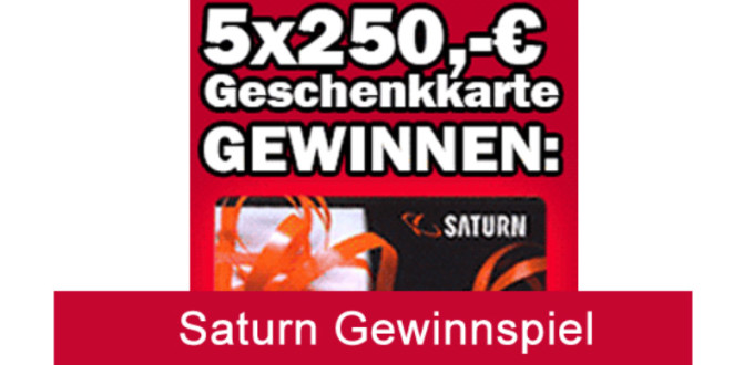 saturn gutschein gewinnen