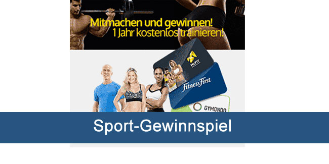 Fitness Gutschein gewinnen